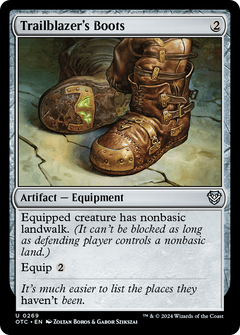 Trailblazer's Boots (OTC-269) - Outlaws of Thunder Junction Commander-1