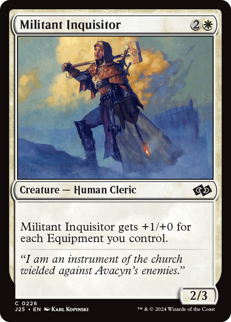 Militant Inquisitor [Foundations Jumpstart]-1