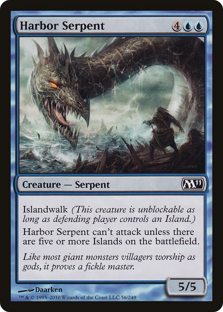 Harbor Serpent [Magic 2011]-1