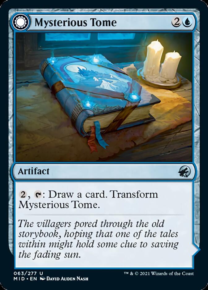 Mysterious Tome // Chilling Chronicle [Innistrad: Midnight Hunt]-1
