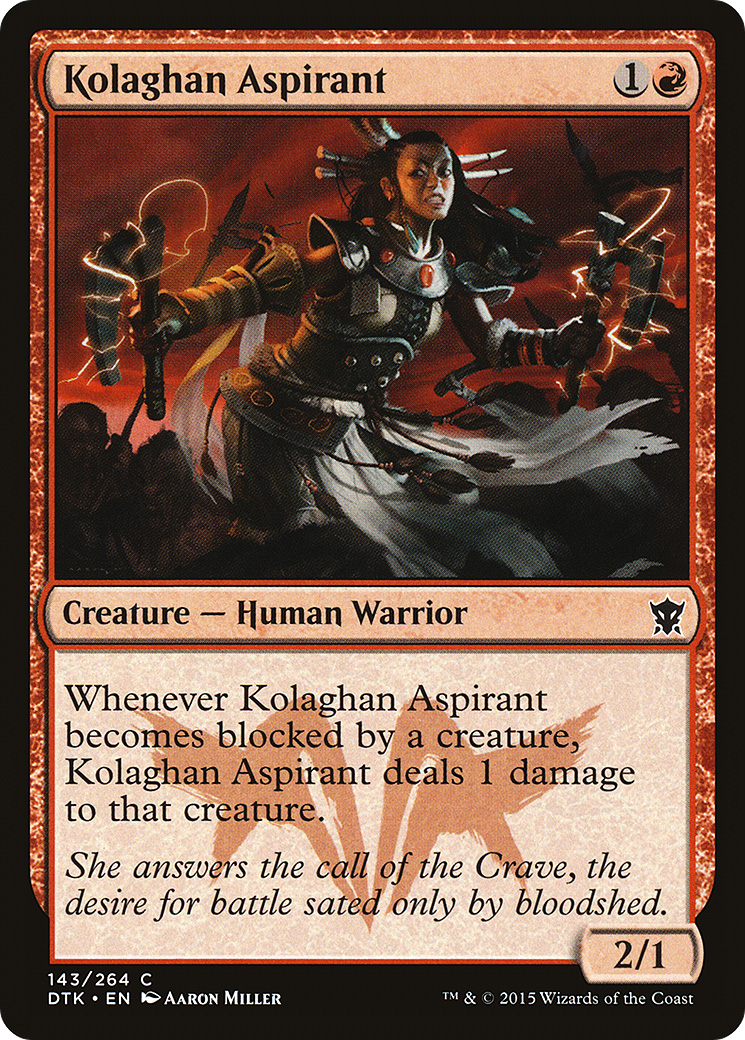 Kolaghan Aspirant [Dragons of Tarkir]-1
