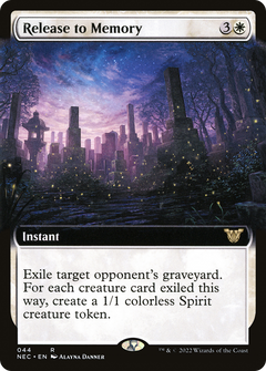 Release to Memory (Extended Art) [Kamigawa: Neon Dynasty Commander]-1