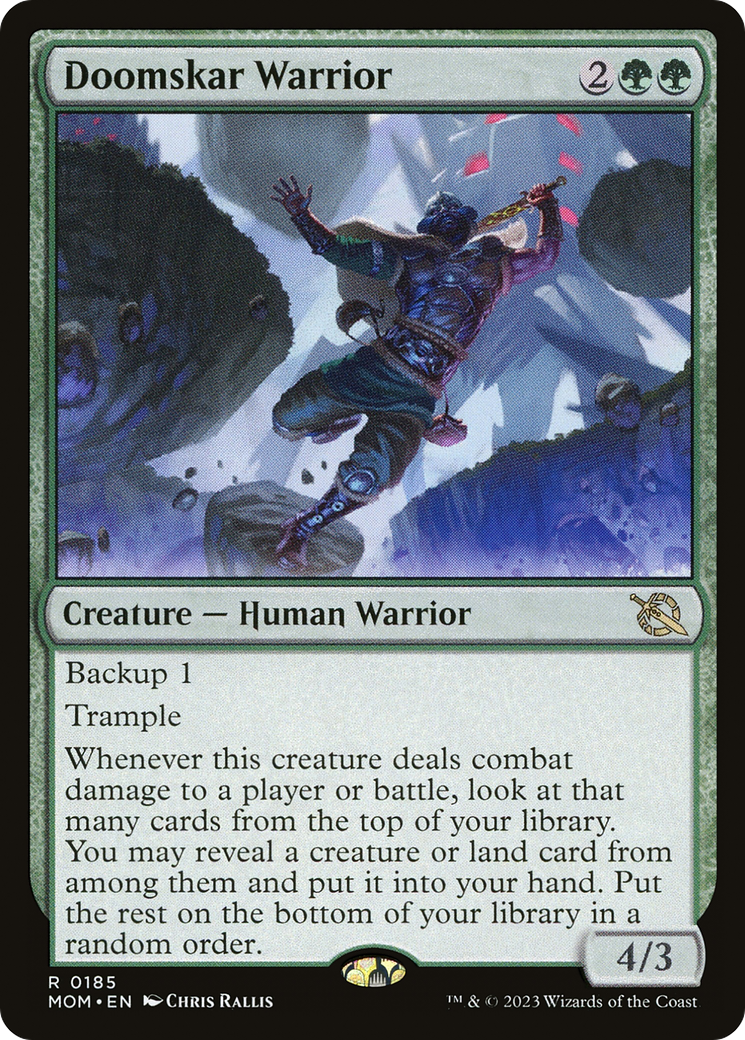 Doomskar Warrior [March of the Machine]-1
