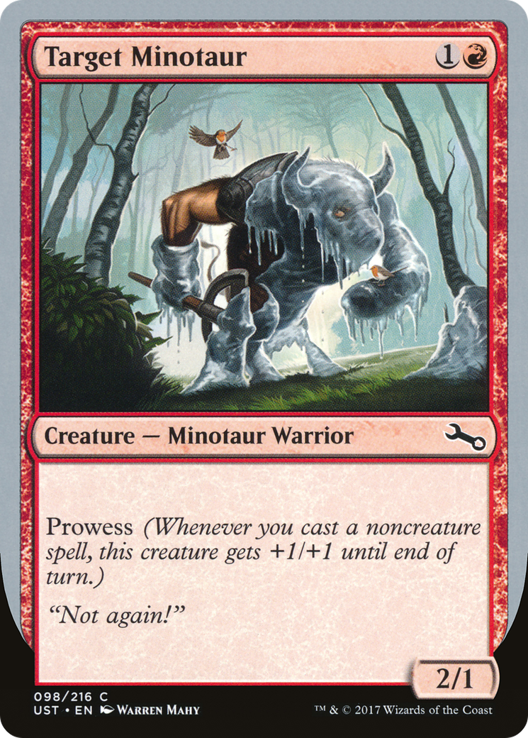Target Minotaur (Ice Art) [Unstable]-1