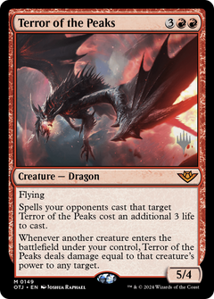 Terror of the Peaks (Promo Pack) [Outlaws of Thunder Junction Promos]-1