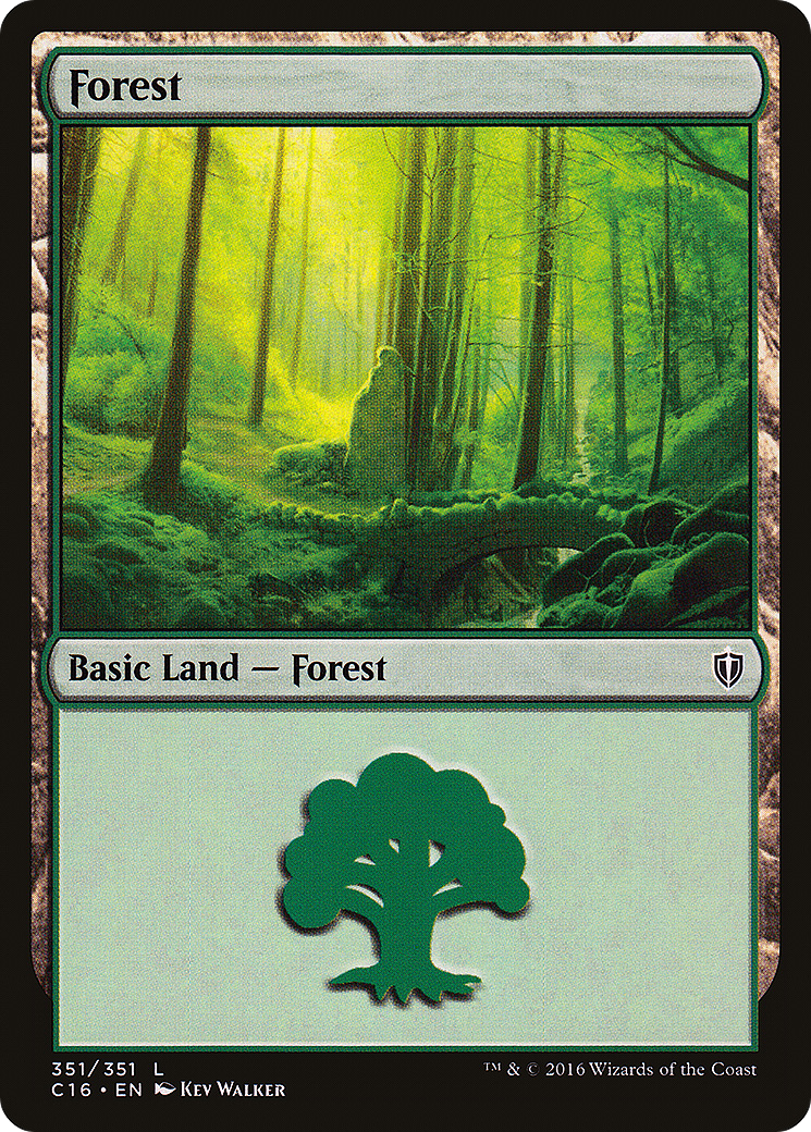 Forest (351) [Commander 2016]-1