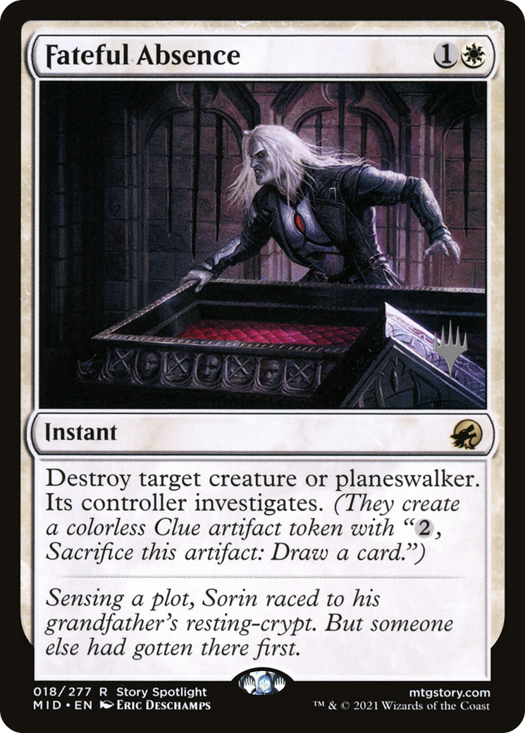 Fateful Absence (Promo Pack) [Innistrad: Midnight Hunt Promos]-1