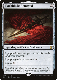 Blackblade Reforged [Zendikar Rising Commander]-1