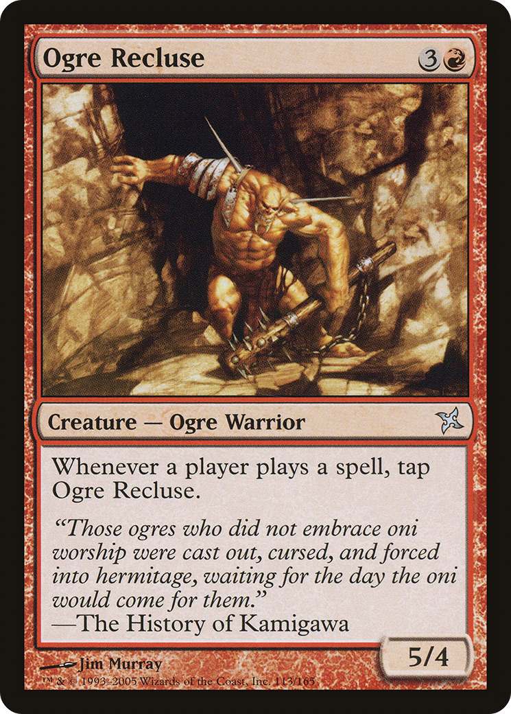 Ogre Recluse [Betrayers of Kamigawa]-1