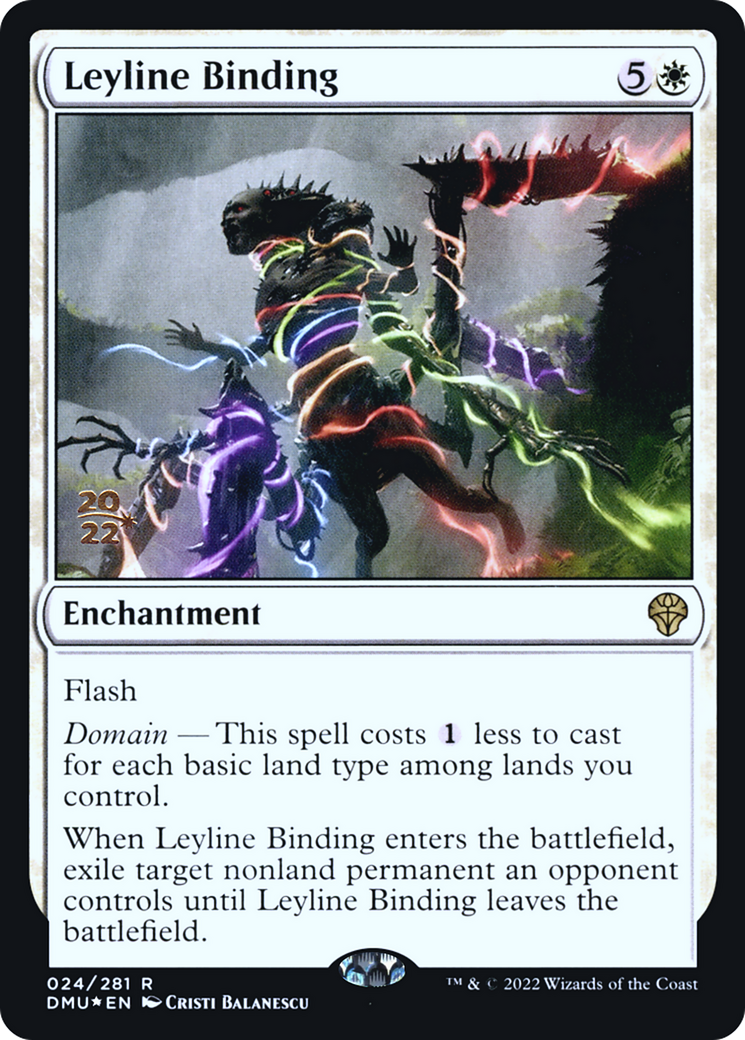 Leyline Binding [Dominaria United Prerelease Promos]-1
