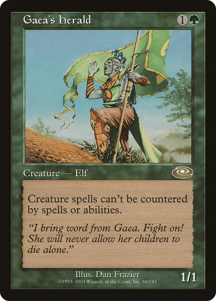 Gaea's Herald [Planeshift]-1
