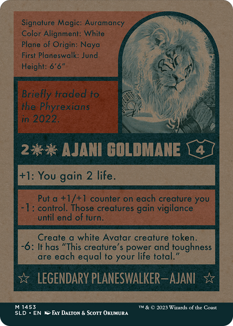Ajani Goldmane [Secret Lair Drop Series]-2