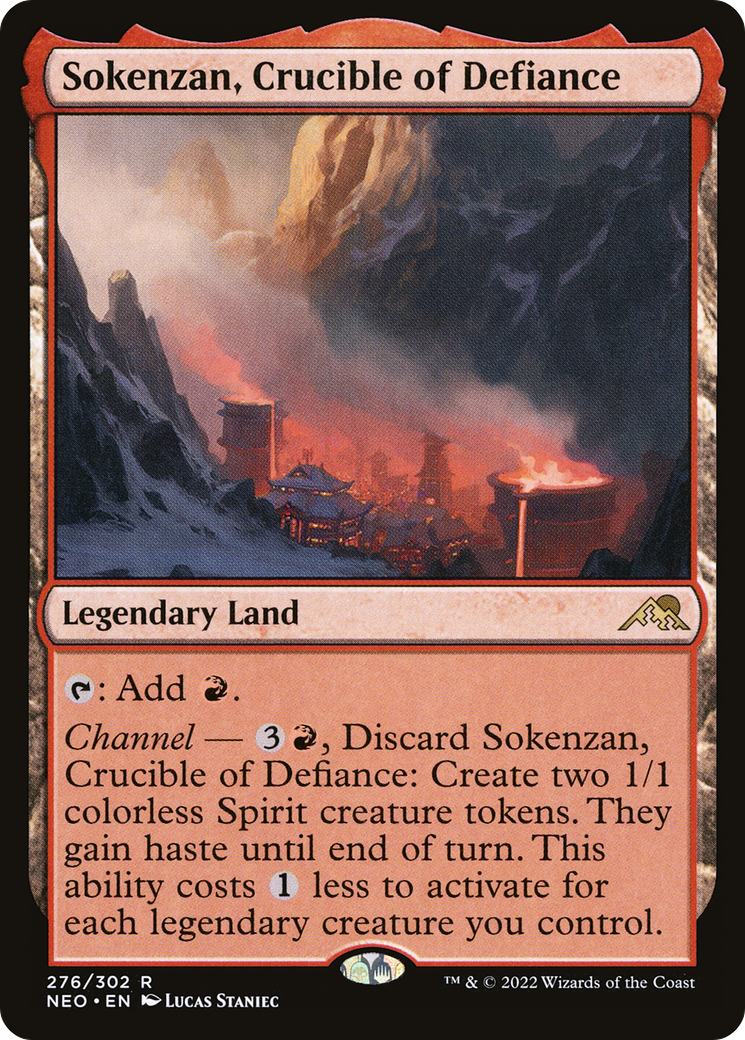 Sokenzan, Crucible of Defiance [Kamigawa: Neon Dynasty]-1