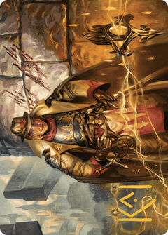 Tenth District Hero // Tenth District Hero (AMKM-004) - Murders at Karlov Manor Art Series (Borderless) Foil-1