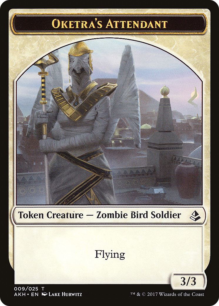 Oketra's Attendant Token [Amonkhet Tokens]-1