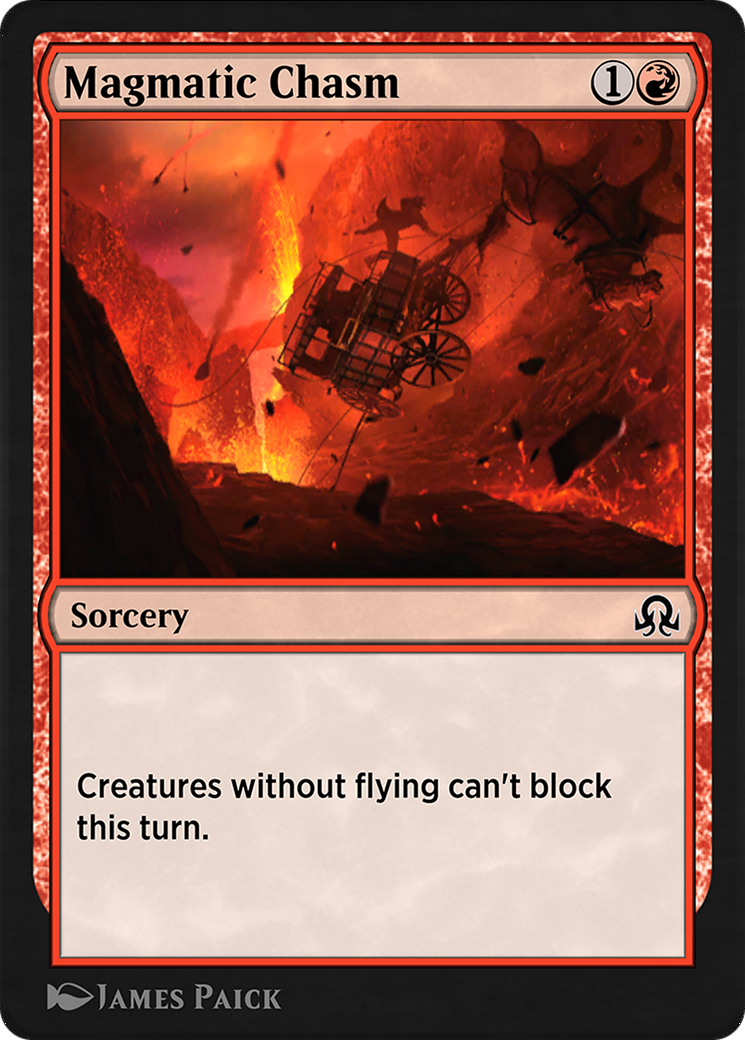 Magmatic Chasm (SIR-168) - Shadows over Innistrad Remastered-1