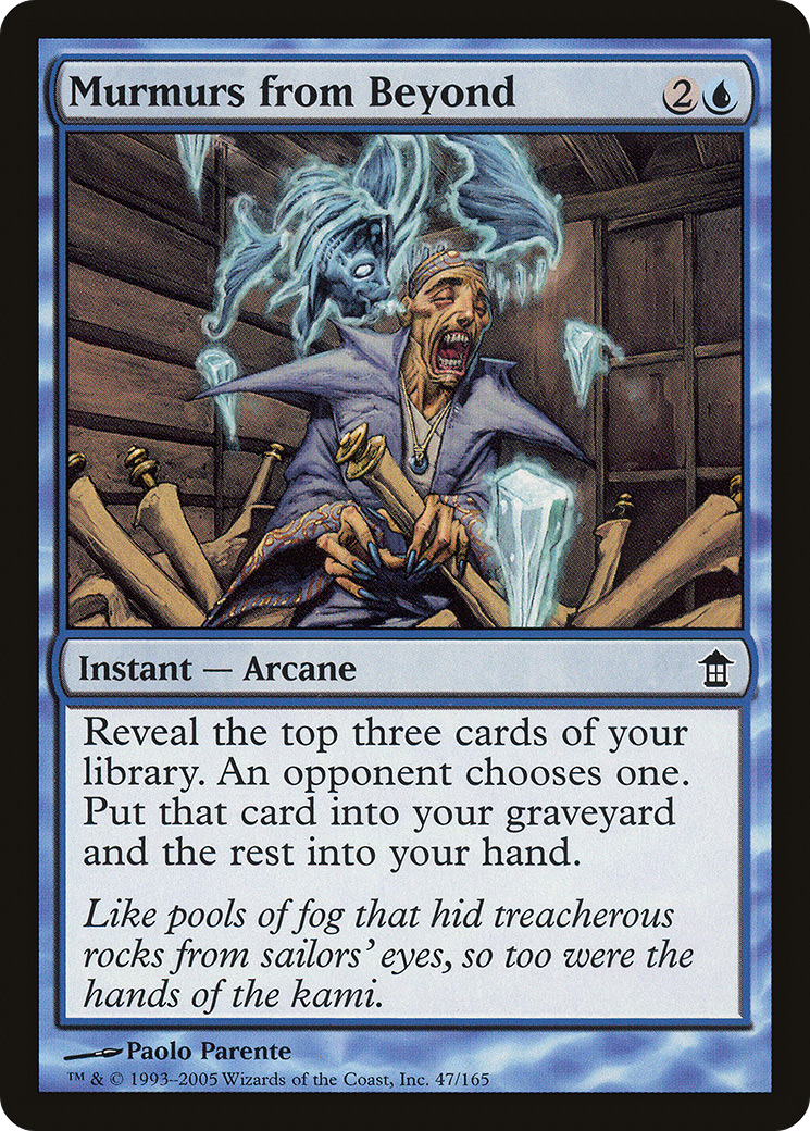 Murmurs from Beyond [Saviors of Kamigawa]-1