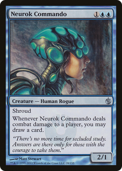 Neurok Commando [Mirrodin Besieged]-1