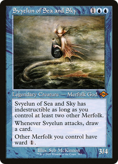 Svyelun of Sea and Sky (Retro Frame) (MH2-393) - Modern Horizons 2 Etched Foil-1