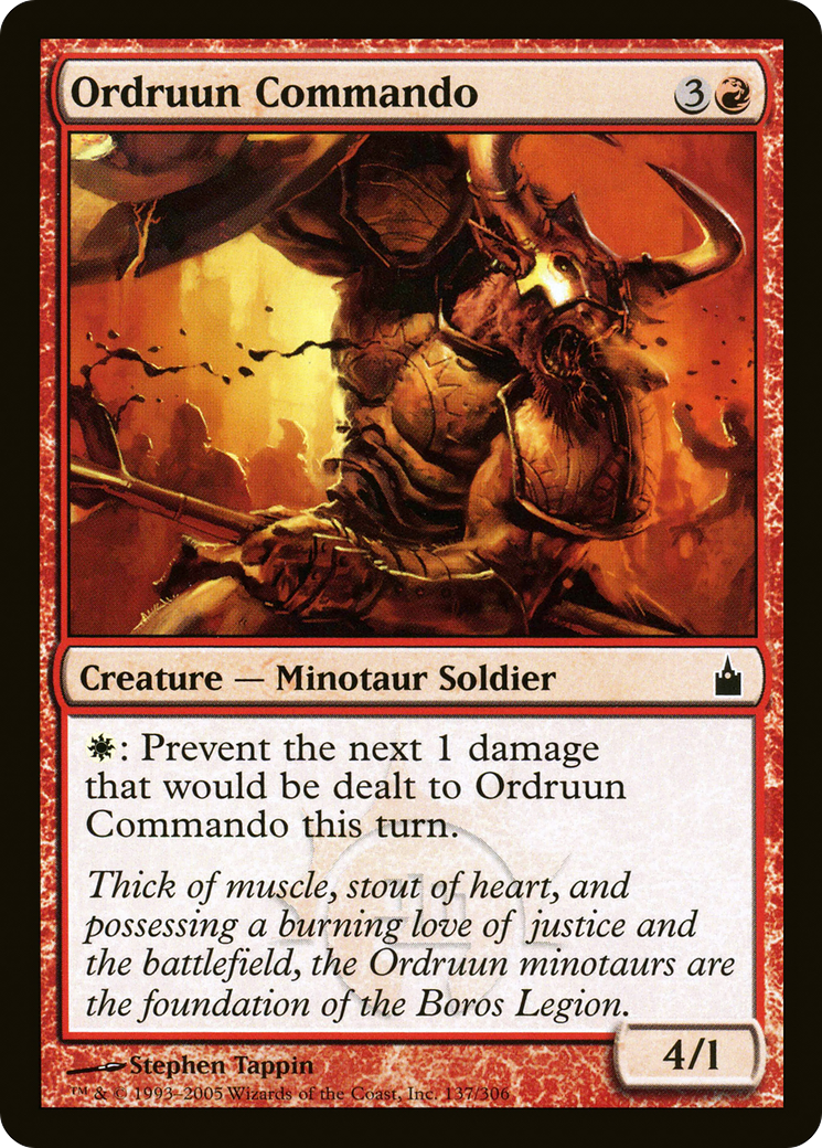 Ordruun Commando [Ravnica: City of Guilds]-1