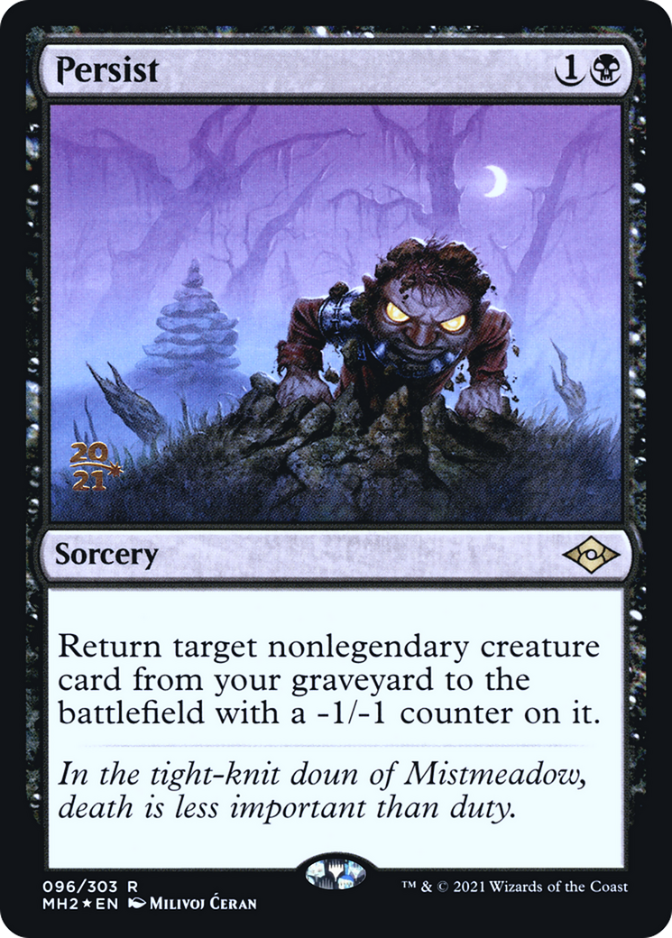 Persist [Modern Horizons 2 Prerelease Promos]-1