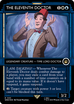 The Eleventh Doctor (Showcase) (Surge Foil) [Doctor Who]-1