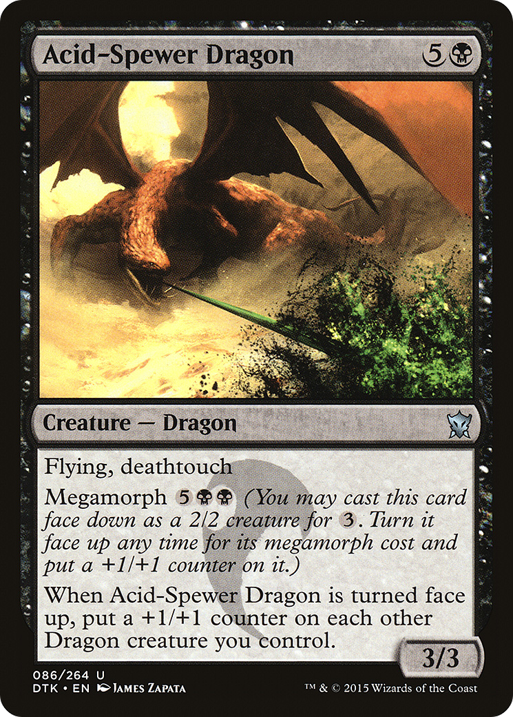 Acid-Spewer Dragon [Dragons of Tarkir]-1