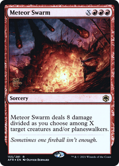 Meteor Swarm [Dungeons & Dragons: Adventures in the Forgotten Realms Prerelease Promos]-1