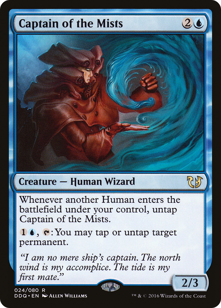 Captain of the Mists [Duel Decks: Blessed vs. Cursed]-1