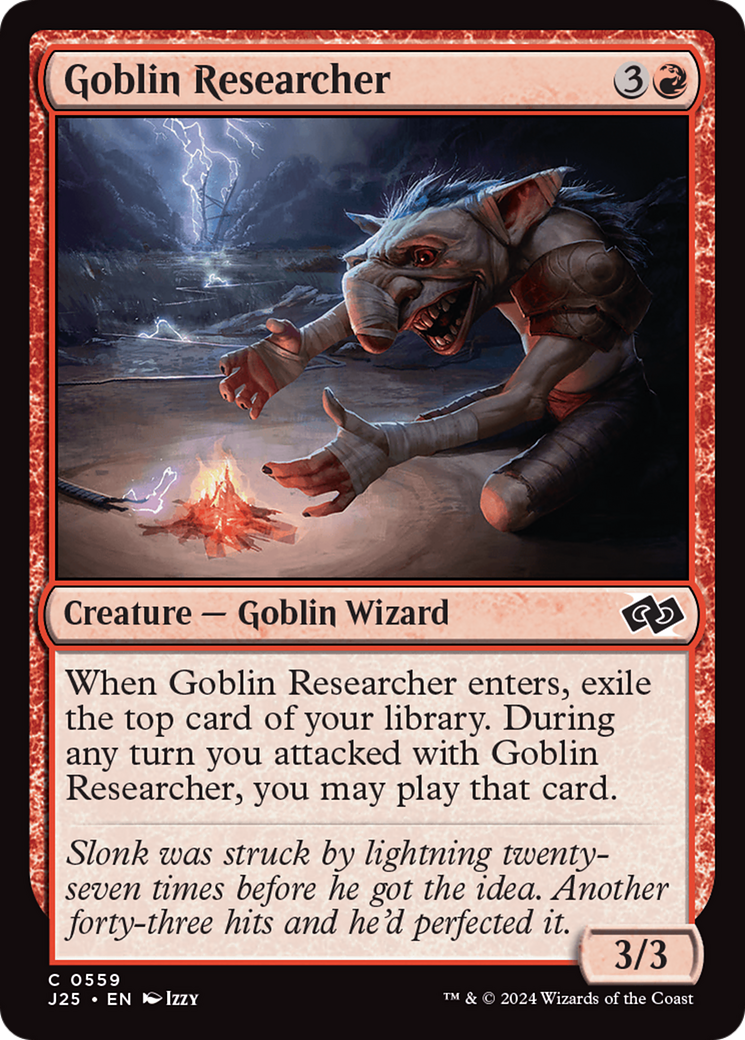 Goblin Researcher [Foundations Jumpstart]-1
