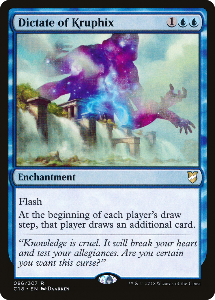 Dictate of Kruphix [Commander 2018]-1