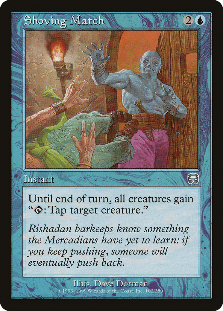 Shoving Match [Mercadian Masques]-1