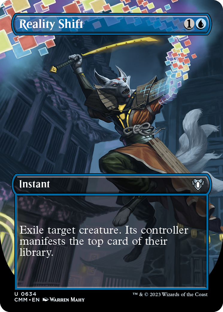 Reality Shift (Borderless Alternate Art) [Commander Masters]-1