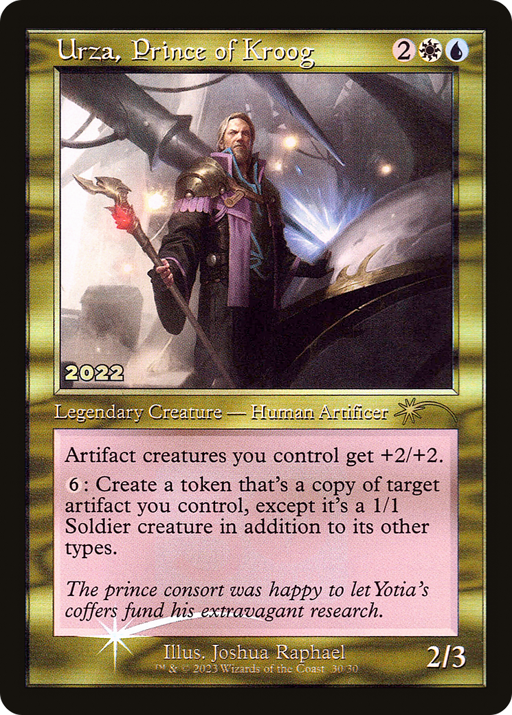 Urza, Prince of Kroog (30A-P-030) - 30th Anniversary Play Promos Foil-1