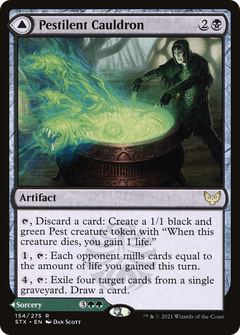 Pestilent Cauldron // Restorative Burst [Strixhaven: School of Mages]-3