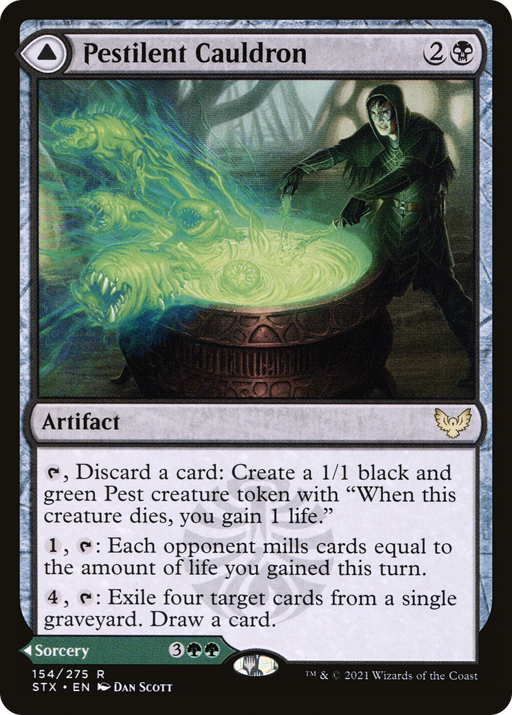 Pestilent Cauldron // Restorative Burst [Strixhaven: School of Mages]-3