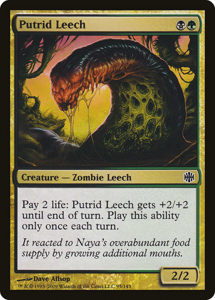 Putrid Leech [Alara Reborn]-1