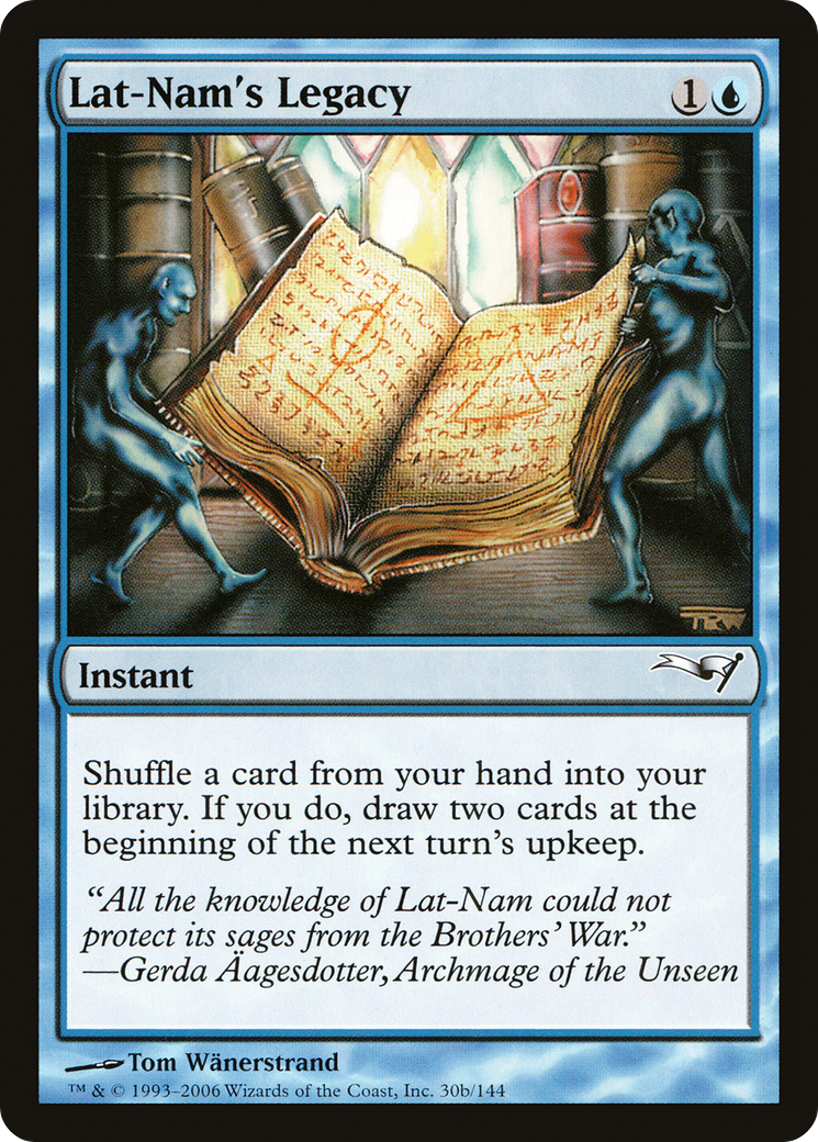Lat-Nam's Legacy [Coldsnap Theme Decks]-1