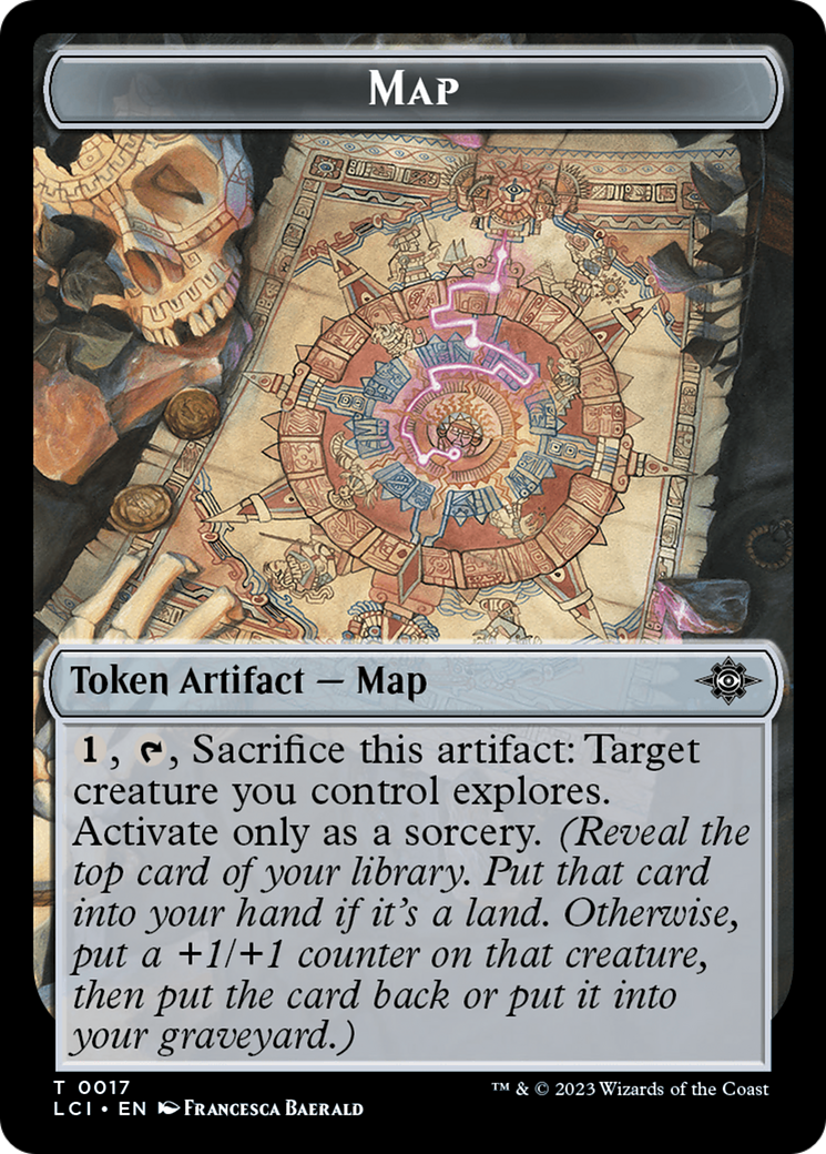 Map Token [The Lost Caverns of Ixalan Tokens]-1