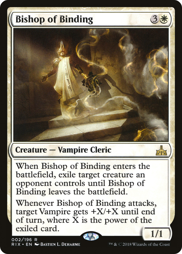 Bishop of Binding [Rivals of Ixalan]-1