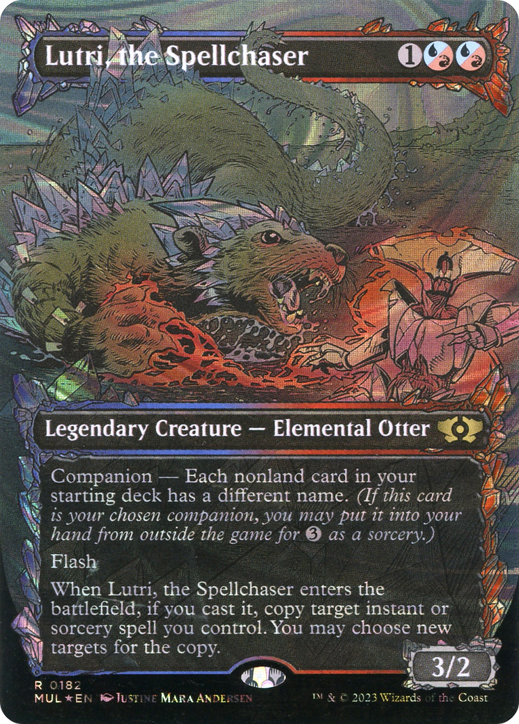 Lutri, the Spellchaser (Halo Foil) [Multiverse Legends]-1