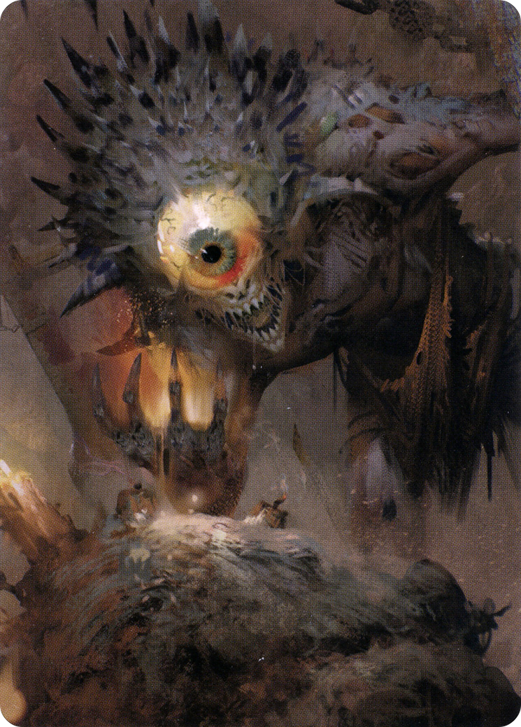 Nothic // Nothic (ACLB-025) - Battle for Baldur's Gate Art Series (Borderless) Foil-1