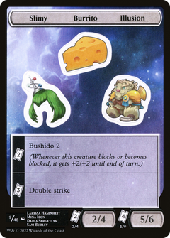 Slimy Burrito Illusion [Unfinity Stickers]-1