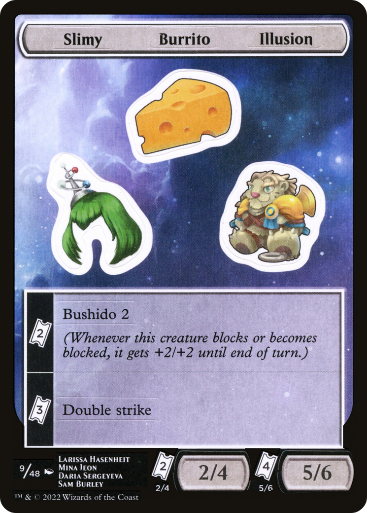 Slimy Burrito Illusion [Unfinity Stickers]-1