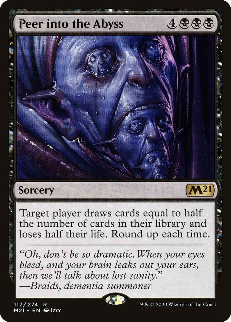 Peer into the Abyss [Core Set 2021]-1