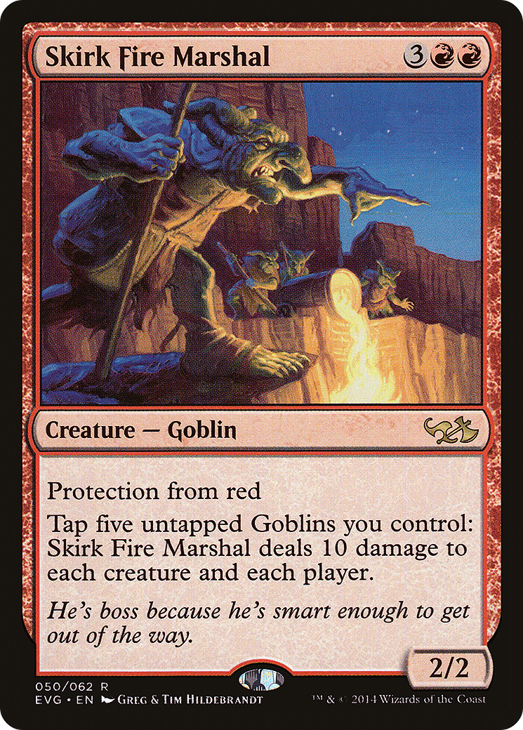 Skirk Fire Marshal (Elves vs. Goblins) [Duel Decks Anthology]-1