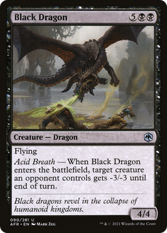 Black Dragon [Dungeons & Dragons: Adventures in the Forgotten Realms]-1