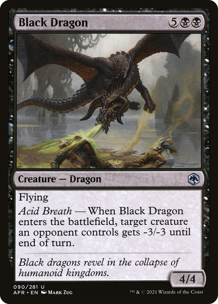 Black Dragon [Dungeons & Dragons: Adventures in the Forgotten Realms]-1