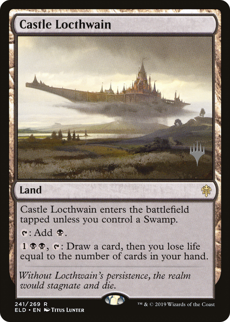 Castle Locthwain (Promo Pack) [Throne of Eldraine Promos]-1