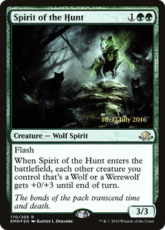 Spirit of the Hunt [Eldritch Moon Prerelease Promos]-1
